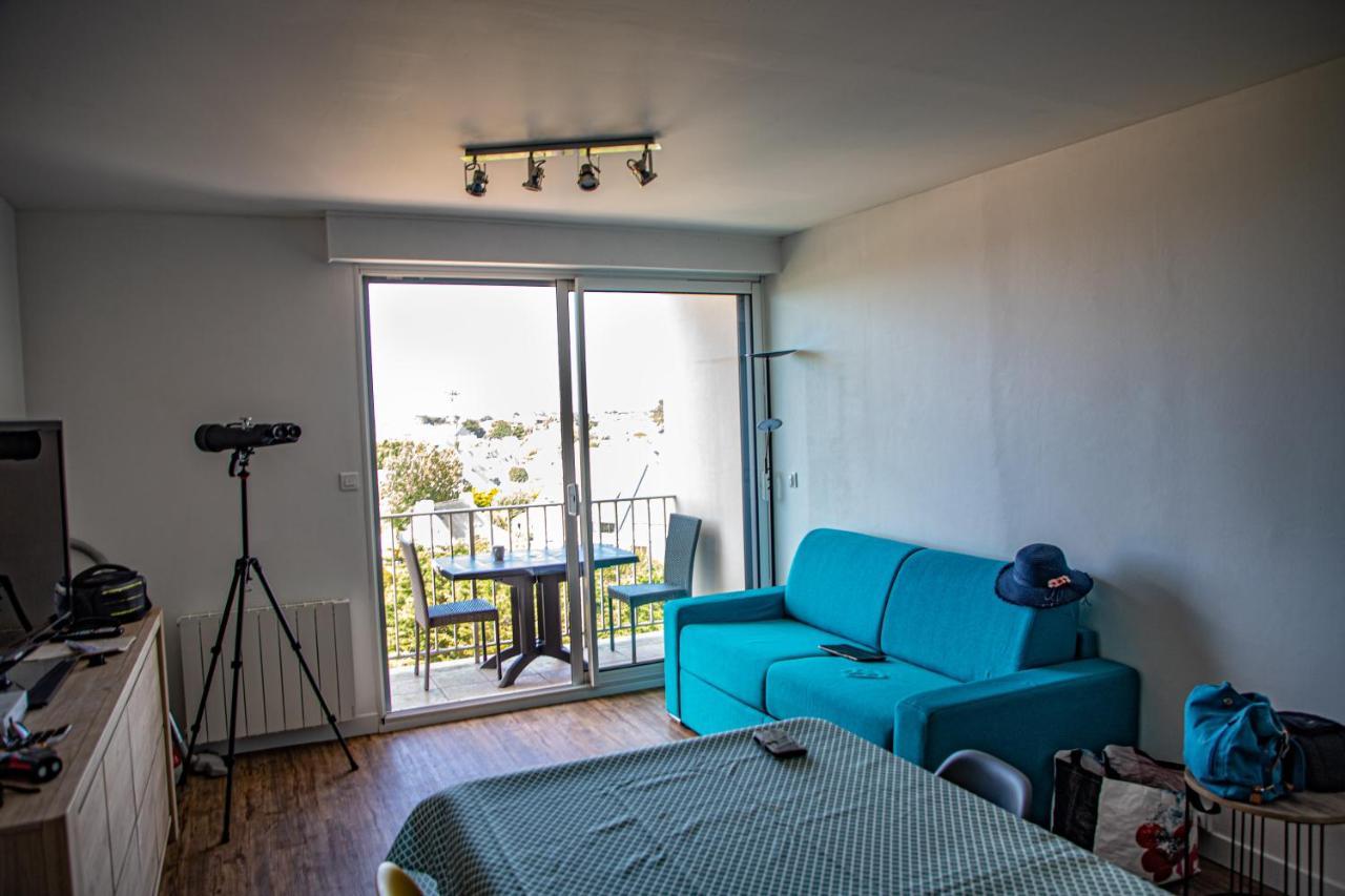 Appartement Vue Panoramique Mer, Pret De Velos, Wifi Quiberon Buitenkant foto