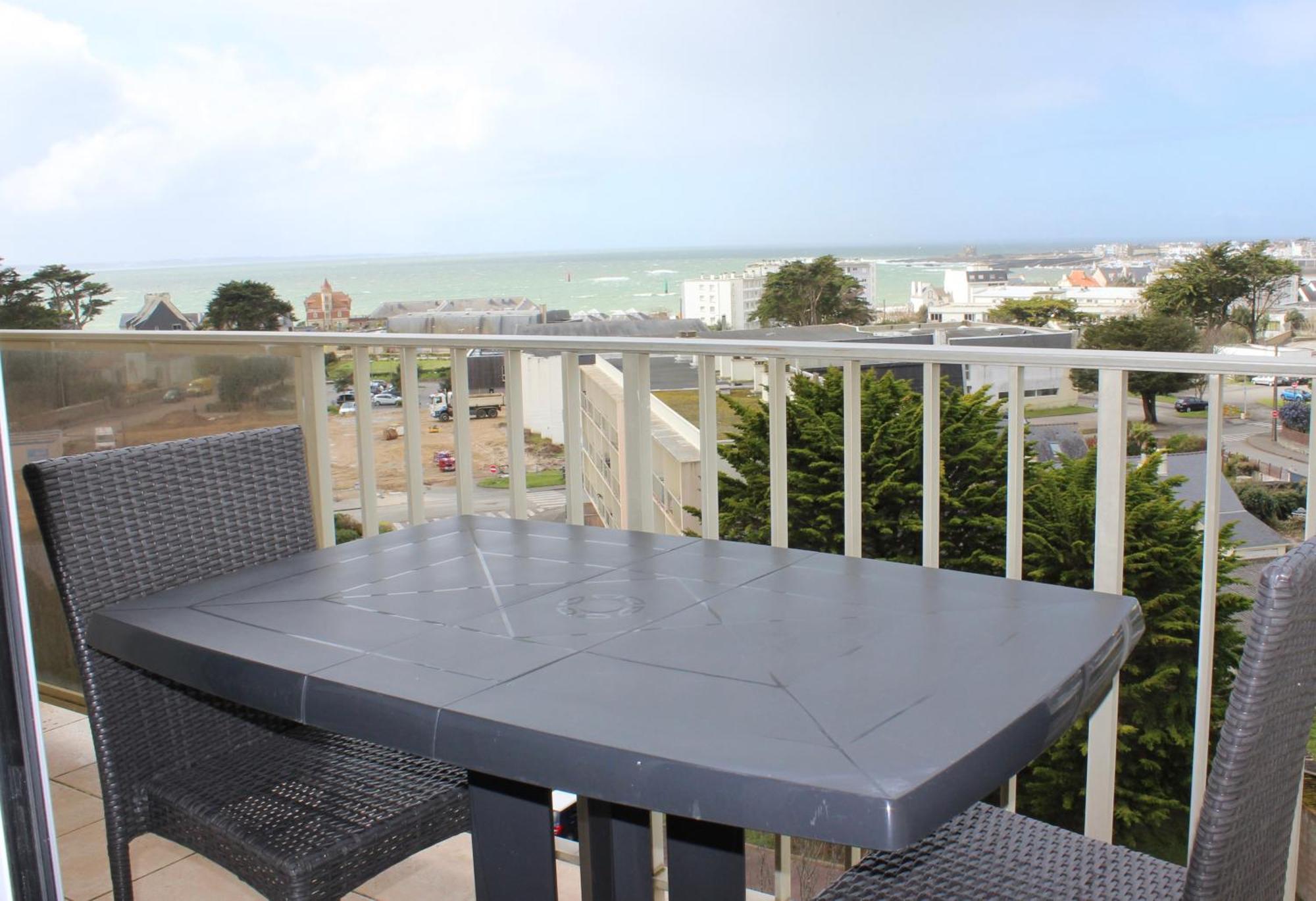 Appartement Vue Panoramique Mer, Pret De Velos, Wifi Quiberon Buitenkant foto